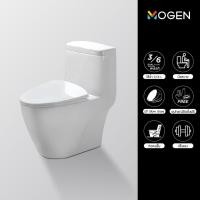 ราคา MOGEN MO38N โถสุขภัณฑ์ชิ้นเดียว (ฝา Slow Close) สีขาว (17391364018)