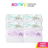 ราคา [เซท 6 กล่อง] Konvy Facial Cotton 150แผ่น x4 กล่อง + Stretchable Facial Cotton 220แผ่น x2กล่อง. (47061712573)
