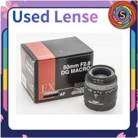 ราคา 【Secondhand】Sigma Macro 50mm F2.8 EX DG Standard Macro Prime Lens Canon EF Full Frame used pre-loved (44712618671)