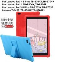 ราคา สําหรับ Lenovo Tab 4 8 Plus TB-8704 Tab 4 TB-8504 Tab3 8 Plus TB-8703 Tab E8 TB-8304 ขาตั้งแท็บเล็ตปรับหนากันกระแทกซิลิคอนป้องกันกรณี (27481328203)