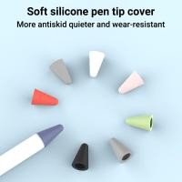 ราคา ปลอกหุ้มปลายปากกา For Apple Pencil 1 2 Gen 1 Gen 2 ปลอกหุ้มปลายปากกา Stylus สีลูกกวาด ปลอกหุ้มปลายปากกาซิลิโคนป้องกัน (26776641481)