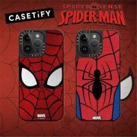 ราคา Casetlfy ชื่อร่วม Marvel Spiderman เคสโทรศัพท์สําหรับ iPhone 14 Pro Max 11 12 13 Pro Max 14 Plus X XS MAX XR 7 Plus ซิลิคอนแก้วกระจกกระจกฝาหลัง (42462431896)