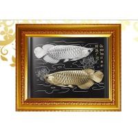 ราคา กรอบรูป ปลามงคล ปลามังกรเงินมังกรทอง/กรอบมงคล/เสริมฮวงจุ้ย/ตกแต่งบ้าน กรอบขนาด 30.0*25.0 เซนติเมตร (3839682597)
