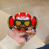ราคา สําหรับ AirPods 4 AirPods pro3 2025 เคสซิลิโคนการ์ตูน Masked Kamen Rider Dark Kiva พร้อมจี้ AirPods 1/2 pro 2 AirPods 3 หูฟังไร้สายบลูทูธป้องกันกรณี (47003097105)