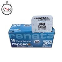 ราคา ถ่านนาฬิกา ถ่านกระดุม Renata 364 (SR621SW) Watch batteries Silver Oxide 1.55V (SWISS MADE) - ของแท้ (26826208327)