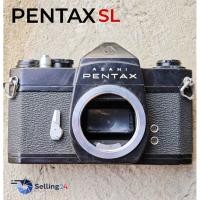 ราคา กล้องฟิล์ม Asahi Pentax SL Black Body SLR M42 Screw Mount Vintage Camera Excellent 80% (44756998541)