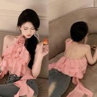ราคา Ey_shop688​​#พร้อม​ส่ง​Y20#เสื้อแฟชั่นเกาะอกเป็นสายผูกโบว์ตรงคอเว้าหลังแต่งชายยาวด้านข้าง 2 ฝั่ง #เนื้อผ้าซาตินใส่สบาย (23270254314)