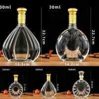 ราคา พร้อมสต็อก แก้วขวดเปล่าไวน์ขวดเปล่าสุขภาพขวดไวน์ขวดไวน์ขวดเปล่า0.5กิโลกรัมบรรจุขวดขวดเปล่าเกรดอาหารที่มีฝาปิด (52264219789)