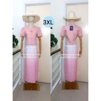 ราคา เสื้อผ้าถุงสีชมพู ป้ายCLT (ใหม่มือ1ทุกแบบ) ชุดเข้าเซท ชุดเข้าวัดทำบุญ เสื้อผ้างานป้ายนำเข้า (19092550420)