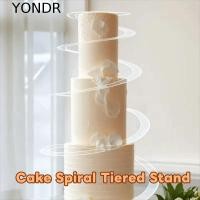 ราคา YONDR เค้กเกลียว Tiered ขาตั้ง, พับหลายชั้นเค้กเกลียว Tiered Rack, Creative อะคริลิคนํากลับมาใช้ใหม่ DIY เค้กเกลียวพวงหรีดงานแต่งงาน (46212040299)