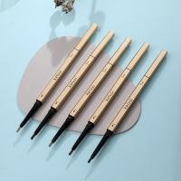 ราคา ดินสอเขียนคิ้วกันน้ำ เขียนคิ้ว 2 ชิ้นตะเกียบสีทองขนาดเล็กดินสอเขียนคิ้วสองหัวดินสอเขียนคิ้วแบบใช้คู่บวกแปรงคิ้วหญิงเริ่มต้นคิ้ว D (48714649865)