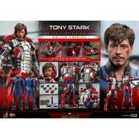 ราคา [พร้อมส่ง/มือ 1] Hot Toys Marvel MMS600 1/6 Iron Man 2 - Tony Stark Mark V Suit up Version (Deluxe Version) (29666439436)