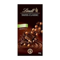 ราคา ลินด์ ดาร์กช็อกโกแลตสอดไส้เฮเซลนัต Lindt Hazelnut Dark Chocolate 100g. (57262597892)