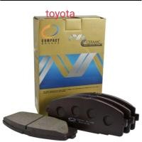 ราคา ผ้าดิสเบรคหน้า ke30-70 ae100 mtx vigo (9835847361)