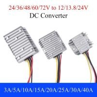 ราคา 24V to 12V Step Down Converter Buck Voltage Regulator 5A-40A สำหรับรถบรรทุก รถยนต์ (49607086906)