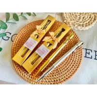 ราคา ปากกาคู่สีเงินทอง2ด้าม ปากกาของชำร่วย ส่ง11บาท (7622935815)