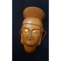 ราคา หน้ากากไม้แกะสลักรูปพระโพธิสัตว์กวนอิม (28576357149)