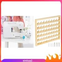 ราคา [Simhoa2] แขวนผนัง 54 ที่วางด้าย Multi-Spool เย็บจัดเก็บด้าย Organizer (45760892908)