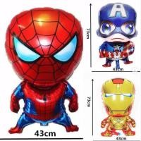 ราคา ลูกโป่งฟอยล์ตัวละครฮีโร่ ฟอยล์สไปเดอร์แมน ฟอยล์ไอรอนแมน ฟอยล์กัปตันอเมริกา (40605763351)