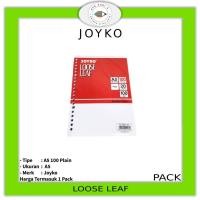 ราคา JOYKO - ไส้กระดาษใบหลวม A5-100PL PLAIN - 100 แผ่น - แพ็ค (44478846585)