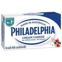 ราคา ฟิลาเดลเฟียครีมชีส 250กรัม Philadelphia Cream Cheese 250g. [หมายเลขบาร์โค้ด 9300650451919 ] (55458010175)