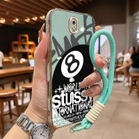 ราคา SAMSUNG HPเคสโทรศัพท์สําหรับSamsung Galaxy J7 Pro J7 2015 J7 2018 J7 2017 กรณีบิลเลียดหมายเลข 8 เคลือบโลหะกรณีCesingผิวเหมาะกับร่างกายเคสซิลิโคนSoftcaseสร้อยข้อมือ (48012311669)