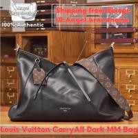 ราคา Shopee ถูกที่สุดถุงของแท้Louis Vuitton CarryAll Dark MM Bag กระเป๋าสะพายไหล่ ยอดฮิต ขายดีสุดๆๆ (26477168009)