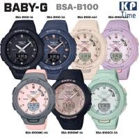 ราคา Casio Baby-G นาฬิกาข้อมือผู้หญิง รุ่น BSA-B100 ของแท้ประกันศูนย์ CMG (21944948233)