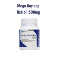 ราคา MEGA TINY CAP FISH OIL 500MG 30Sน้ำมันปลา 500MG.ขนาด 30 แคปซูล (ผลิตภัณฑ์เสริมอาหาร) น้ำมันปลาเม็ดเล็ก (26578277994)
