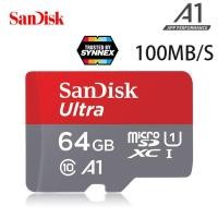 ราคา [แท้][ประกัน10ปี] Sandisk Ultra 64gb A1 Class 10 MicroSDHC Micro SD Card (974939191)