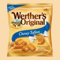 ราคา เวเธอร์ ลูกอมเคี้ยวหนึบรสคาราเมล 80 กรัม Werthers Caramel Chew Candy 80g [VT] (27626914554)