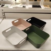 ราคา IKEA,แท้,กล่องเก็บของพลาสติก,อิเกีย,อีเกีย,กล่องใส่ของ,VARIERA,กล่องพลาสติกมีหูหิ้วอิเกีย,กล่องพลาสติกวาเรียร่า (11450321186)