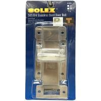 ราคา กลอนห้องน้ำ SOLEX TOILET-L STAINLESS STEEL SOLEX TOILET-L STAINLESS STEEL BOLT (6766019912)