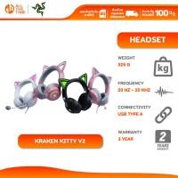ราคา Razer Kraken Kitty V2 - USB Headset with RGB Kitty Ears | หูฟังมีสาย มีไฟ RGB ที่หู (50404589172)