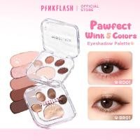 ราคา Pinkflash Pawfect Wink 5 สีอายแชโดว์ Palette High Pigmented Blendable Smooth Delicate Powder Long Wear PF-E35 (56209232596)
