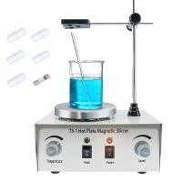 ราคา คุณภาพสูง YaeCCC 1000ml Magnetic Stirrer Hot Plate Magnetic Mixer Stir Plate Lab Stirrers 2400 RPM พร้อมขาตั้งรองรับและบาร์ผัด 5 ชิ้น (46811652413)