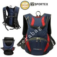 ราคา Sportex 0205 กระเป๋าเป้สะพายหลังจักรยานจักรยานเสือภูเขา BLUE (40005782026)