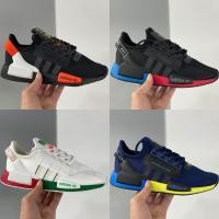 ราคา รองเท้า Adidas NMD R1 V2 รองเท้าวิ่งผู้ชายผู้หญิงแกนรองเท้าสีเหลืองสีดําขนาด 36-45 (57264920595)