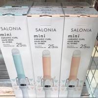 ราคา พร้อมส่ง SALONIA Limeted Mini Ceramic Curl Hair Iron 25 mm สีชมพู (7910630666)