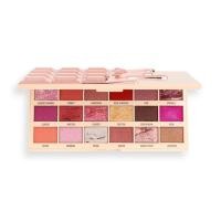 ราคา แท้%จากอังกฤษพร้อมส่งI ❤️ Revolution# Marble Rose Gold Chocolate Eyeshadow Palette ✨โทนสีชมพู-ประกายทอง (20167424394)