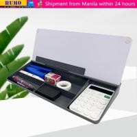 ราคา HUMO กระดานไวท์บอร์ดตั้งโต๊ะ, ขาตั้งคีย์บอร์ดบันทึกแก้วพลาสติก, เดสก์ท็อปนิรภัยร้อนพร้อมการจัดเก็บไวท์บอร์ดโฮมออฟฟิศ (51764180754)