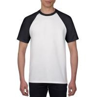 ราคา Gildan Premium Cotton Raglan 100% Cotton Plain Round Neck Short Sleeve T-shirt / Baju Lelaki T Shirt Plain 76500 (21380228257)