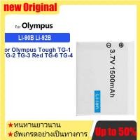 ราคา แบตเตอรี่ Li-90B Li-92B 1500mAh สำหรับ Olympus Tough TG-1 TG-2 TG-3 Red TG-6 TG-4 TG-5 SH-1 SH-50 (24937706969)