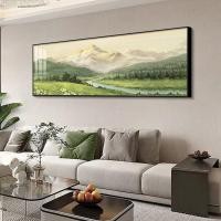 ราคา High-End Nordic ภูมิทัศน์ภาพวาดตกแต่งห้องนอนข้างเตียงภาพวาดห้องนั่งเล่นโซฟาพื้นหลังผนังภาพวาดด้านหลังด้านหลังด้านหลัง (52361394411)