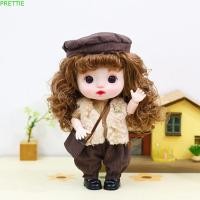 ราคา PRETTIE 1/6 BJD Movable Joint Doll Body, Kawaii สวย Nude 22 Ball Jointed ตุ๊กตา, จําลองสีม่วงตาตุ๊กตา 3D ของเล่นเคลื่อนย้ายได้ตุ๊กตาหัวใหญ่ผมเด็ก (54313932809)