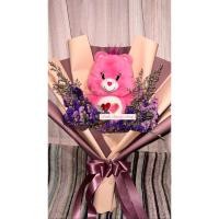 ราคา ช่อดอกไม้พร้อมตุ๊กตา carebears ลิขสิทธิ์แท้ (21091501565)