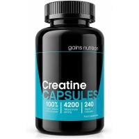 ราคา จีเอ็น แคปซูล ครีเอทีน | 240 Creatine Monohydrate แคปซูลสําหรับผู้ชายและผู้หญิง | 4200มก. CreatineMonohydrate Per Service | กลูเตนและฟิลเลอร์ที่ไม่ใช่จีเอ็มโอ (28895344431)