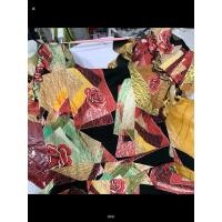 ราคา รหัสค170ชุดเดรสลายดอกไม้ยาวถึงเข่ามีซิปโฟมผูกเอวยางยืดฝังผ้าไหมมะม่วง / ชุดหูหนานสวย (54251385053)