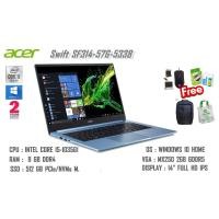 ราคา [มีส่วนลด 7%] Notebook Acer Swift SF314-57G-5338 (ฟ้า) (7934906950)