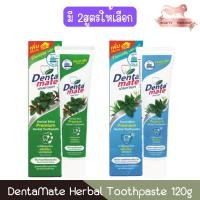 ราคา DentaMate Herbal Toothpaste 120g. ยาสีฟัน สมุนไพร เดนตาเมท 120 กรัม (14240915682)